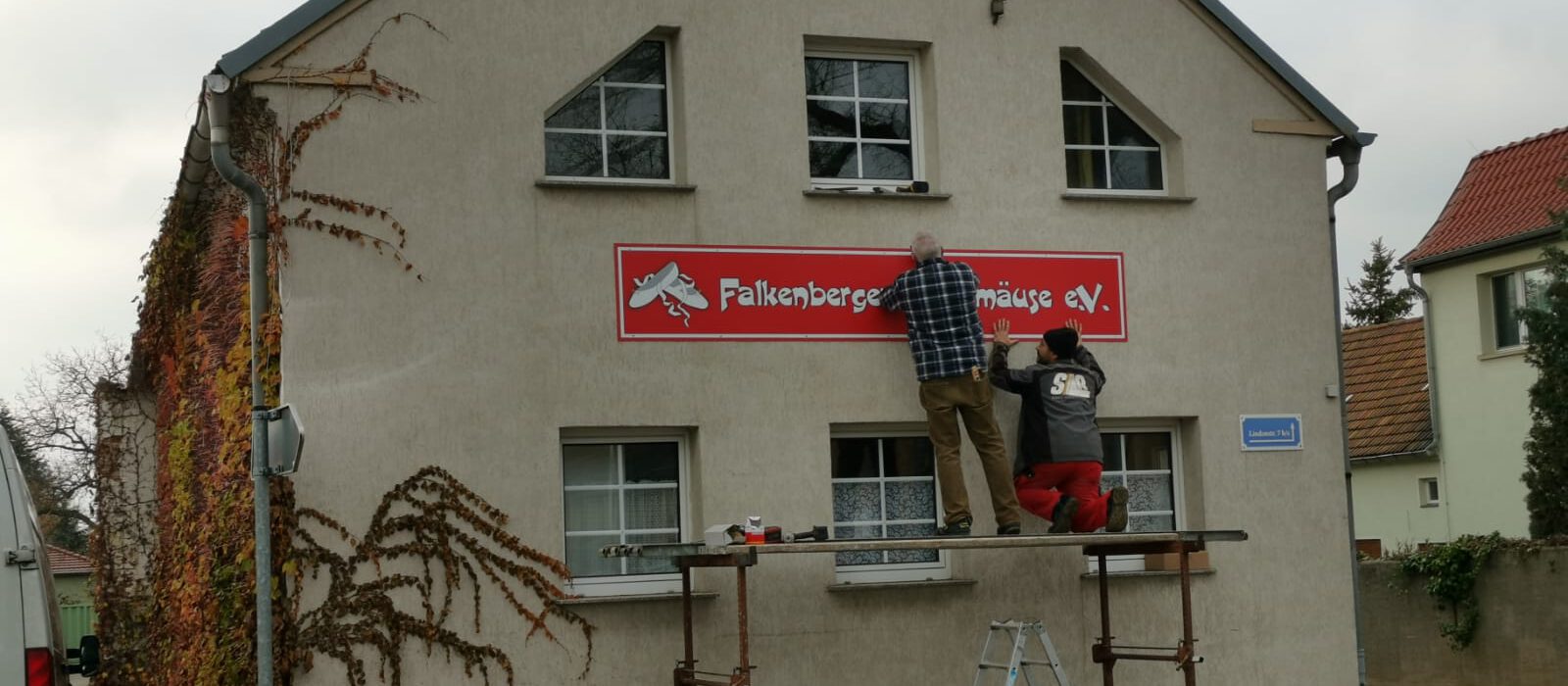 Foto: Endlich mit Schild!