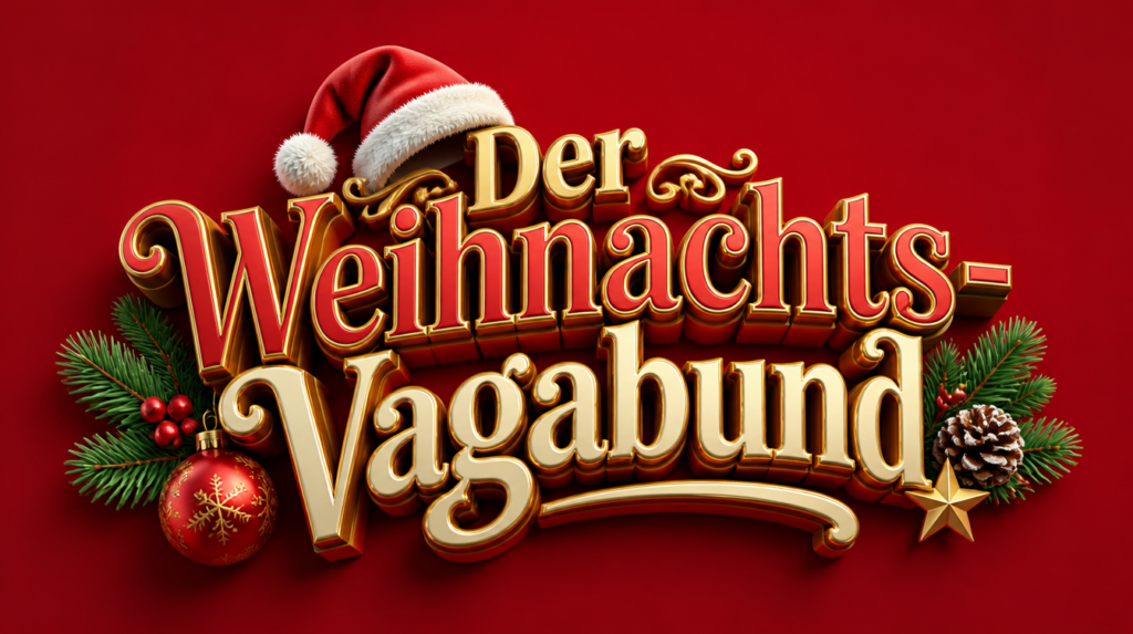 Plakat: Der Weihnachtsvagabund