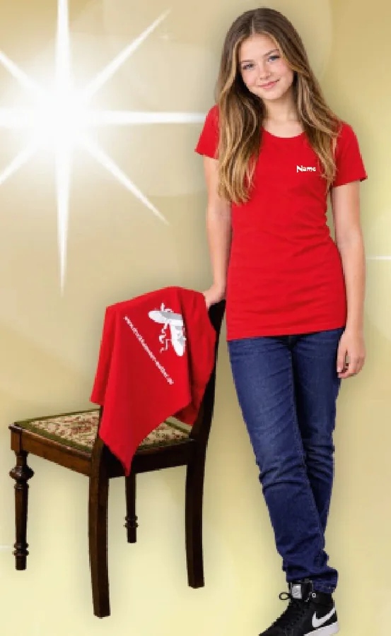 Foto: Lady-Shirt, hochwertig